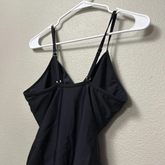 Amazon Cutout Tie Front One Piece Swimsuit - Picture 8 of 11